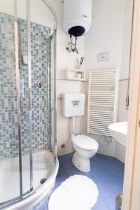 Koupelna v ubytování Elisir B & B