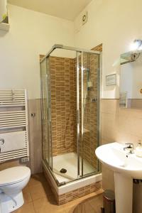 Koupelna v ubytování Elisir B & B