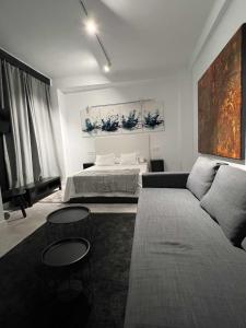 Posteľ alebo postele v izbe v ubytovaní Innova Spaces Málaga