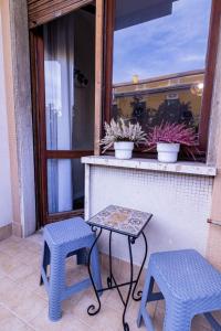 Balkón nebo terasa v ubytování Elisir B & B