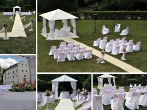 Zahrada ubytování Hotel Zámecká Sýpka