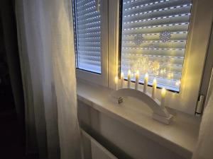 Koupelna v ubytování Apartmani Karlo