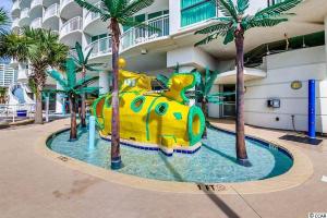a water slide in the middle of a water park at Gorgeous Condo 3 Br 3 Balconies SB 11th Floor in Myrtle Beach
