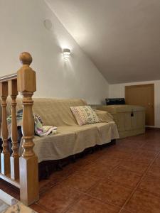 Postel nebo postele na pokoji v ubytování El Capricho de Navares