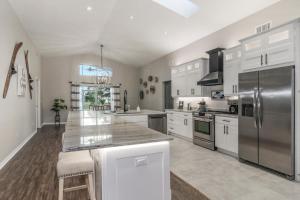 Køkken eller tekøkken på Lake Escape