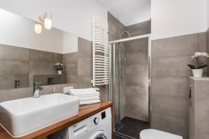 Kúpeľňa v ubytovaní Ślusarska Apartment 2