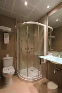 Koupelna v ubytování Habitus Hotel Leyre