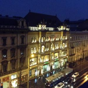 Výhľad na mesto Budapešť alebo výhľad na mesto priamo z apartmánu