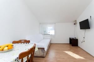 TV a/nebo společenská místnost v ubytování Apartments Anica J