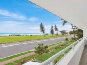 a view of a road from the balcony of a house at Nalu - Hosted by Burleigh Letting in Gold Coast