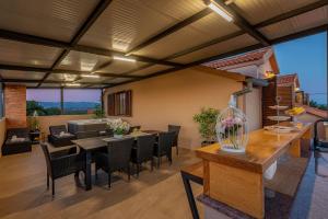 Balkón alebo terasa v ubytovaní Villa Kamen ZadarVillas