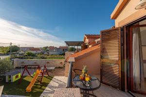 Balkón alebo terasa v ubytovaní Villa Kamen ZadarVillas