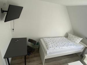 Postel nebo postele na pokoji v ubytování Hotel Braunlage