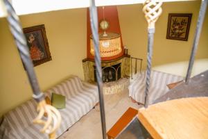 Postel nebo postele na pokoji v ubytování Villa Argyro Triopetra