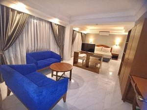 TV a/nebo společenská místnost v ubytování Hotel Sahid Bandar Lampung