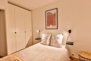 Postel nebo postele na pokoji v ubytování L'érable #Netflix #Centre-ville