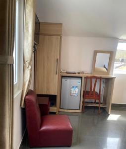 Posezení v ubytování Tuyet Son Hotel