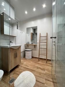 Koupelna v ubytování Casa elloul