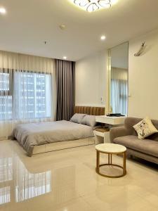 Χώρος καθιστικού στο LAMI homestay - Căn hộ nghỉ dưỡng thư giãn và thú vị