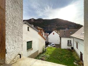 Nespecifikovaný výhled na hory nebo výhled na hory při pohledu z apartmánu