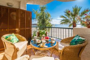Balkón alebo terasa v ubytovaní Ideal Property Mallorca - Carabela 44
