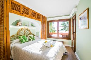Posteľ alebo postele v izbe v ubytovaní Ideal Property Mallorca - Carabela 44