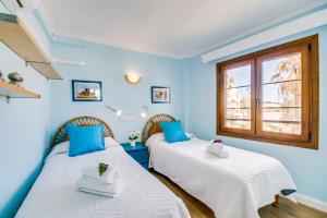 Posteľ alebo postele v izbe v ubytovaní Ideal Property Mallorca - Carabela 44