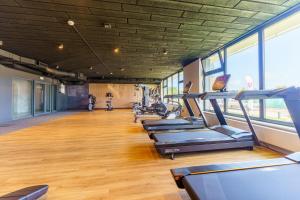 Centrum fitness w obiekcie Aqua Polanki Apartament B014 Eltom Tour