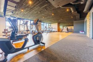 Centrum fitness w obiekcie Aqua Polanki Apartament B014 Eltom Tour