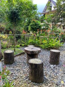 Flower Valley Plantation Homestay外面的花园