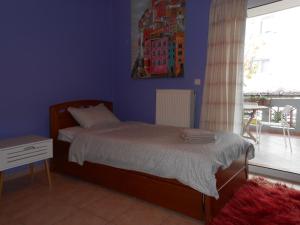Posteľ alebo postele v izbe v ubytovaní Secret Garden 76 sq.m. apartment close to city center