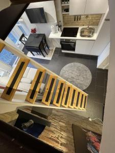 Köök või kööginurk majutusasutuses aday - Studio Apartment in the heart of Aalborg