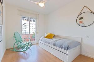 Posteľ alebo postele v izbe v ubytovaní Precioso apartamento a 5 minutos andando de la playa