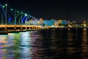 Vedere generală la Willemstad sau o vedere a orașului de la această pensiune