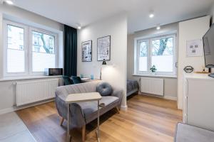 Oleskelutila majoituspaikassa JK Apartment Przytulny Katowice Ligota