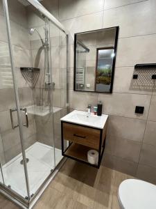 Pokoje Beata tesisinde bir banyo