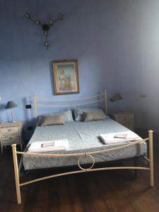 Agriturismo Il Covo del Solengo客房内的一张或多张床位