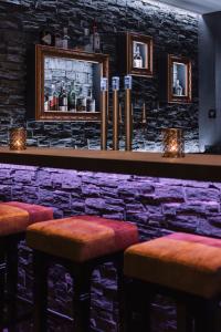 Hotel Sunshine Superior "ADULTS ONLY" Ischgl - Kappl 라운지 또는 바