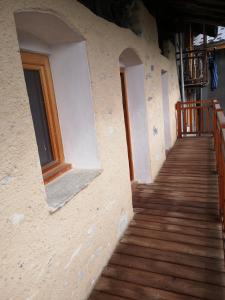 Balkón alebo terasa v ubytovaní Les gîtes du Mistouflon