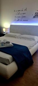Postel nebo postele na pokoji v ubytování casale
