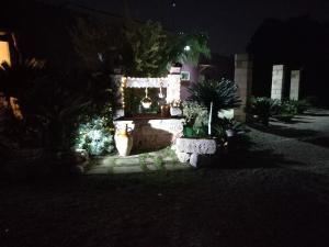 A garden outside Curti Russi