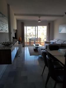 Zonă de luat masa în acest apartament