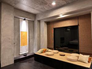 Posezení v ubytování Zephyr Homestay