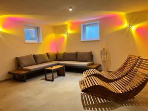 A seating area at Alm'a Residence