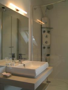 Koupelna v ubytování Villa Flore Chambres d'Hotes