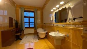 Łazienka w obiekcie HOTEL - Pałac Słonowice