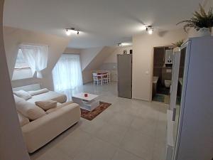 Kuchyňa alebo kuchynka v ubytovaní Balance Apartman