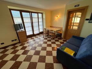 Posezení v ubytování Casa Miramonti