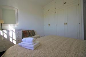 Łóżko lub łóżka w pokoju w obiekcie Chalet CasaTuris en Urb. La Font Sant Joan d´Alacant CH102
