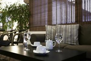 Posezení v ubytování Attalos Hotel